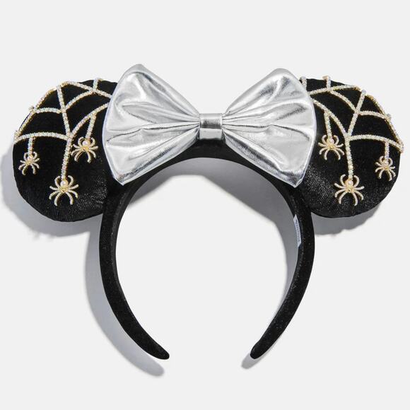 Baublebar Disney Minnie Mouse Halloween Spider Web Headband Ears NEW